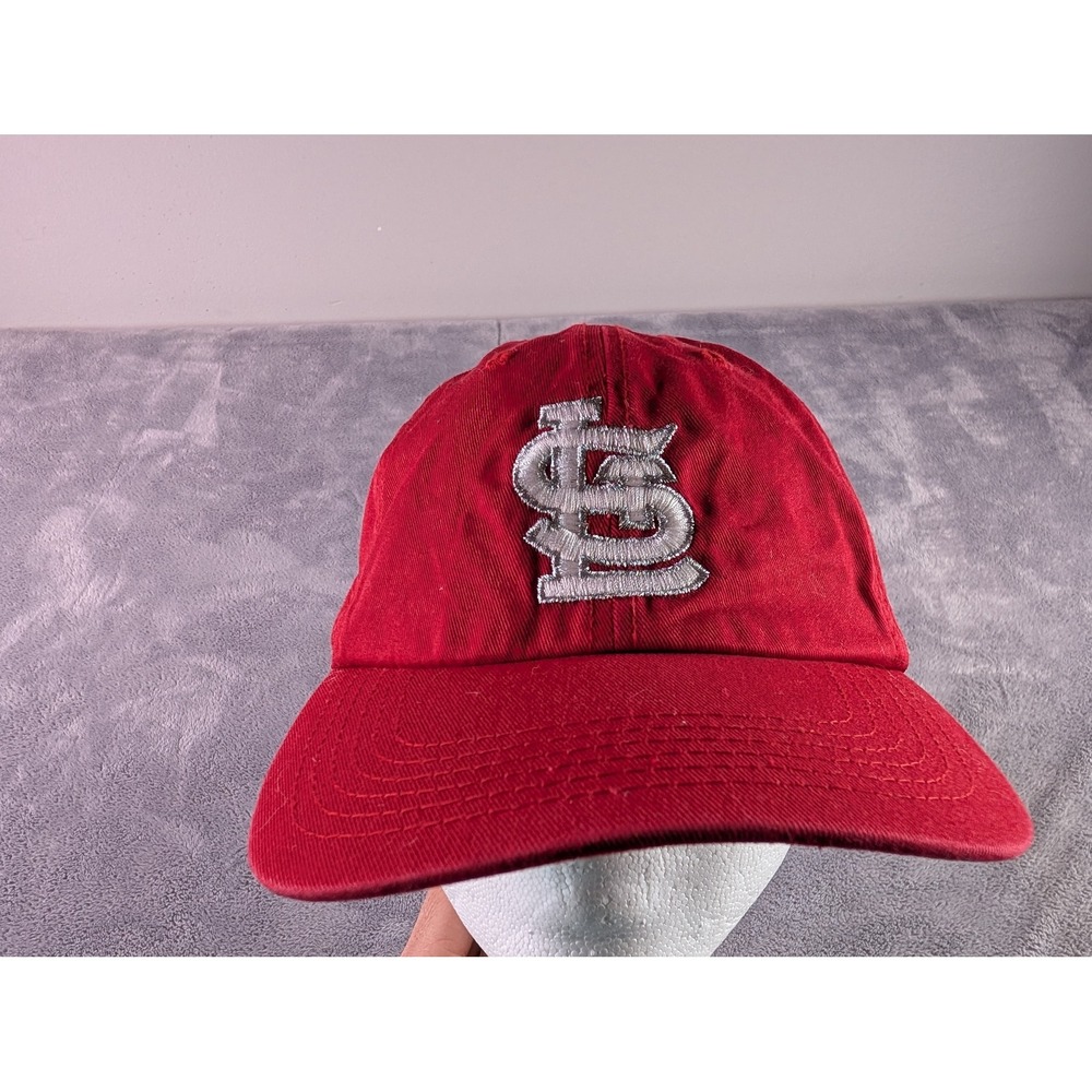 Fan Favorite St Louis Cardinals MLB Baseball Hat Red STL Logo Adjustable Cap